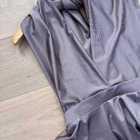 Top to Bottom Convertible Infinity Dress in Taupe Gray - Picture 7 of 9